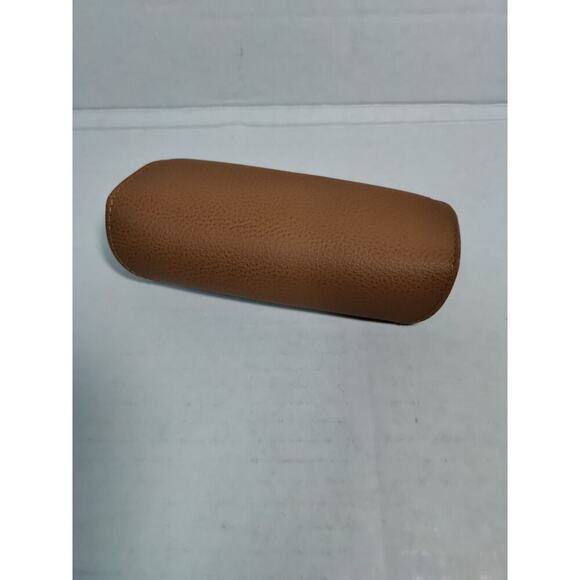 Ray Ban Brown Leather Case only No cleaning cloth PRE OWNED Black Logo - Picture 6 of 13